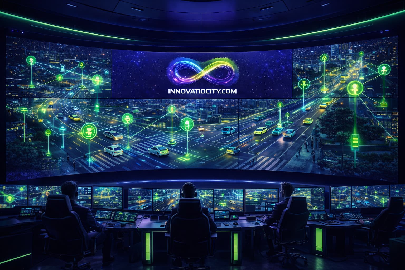 Centro de control de tráfico inteligente con tecnología V2X - INNOVATIOCITY.COM