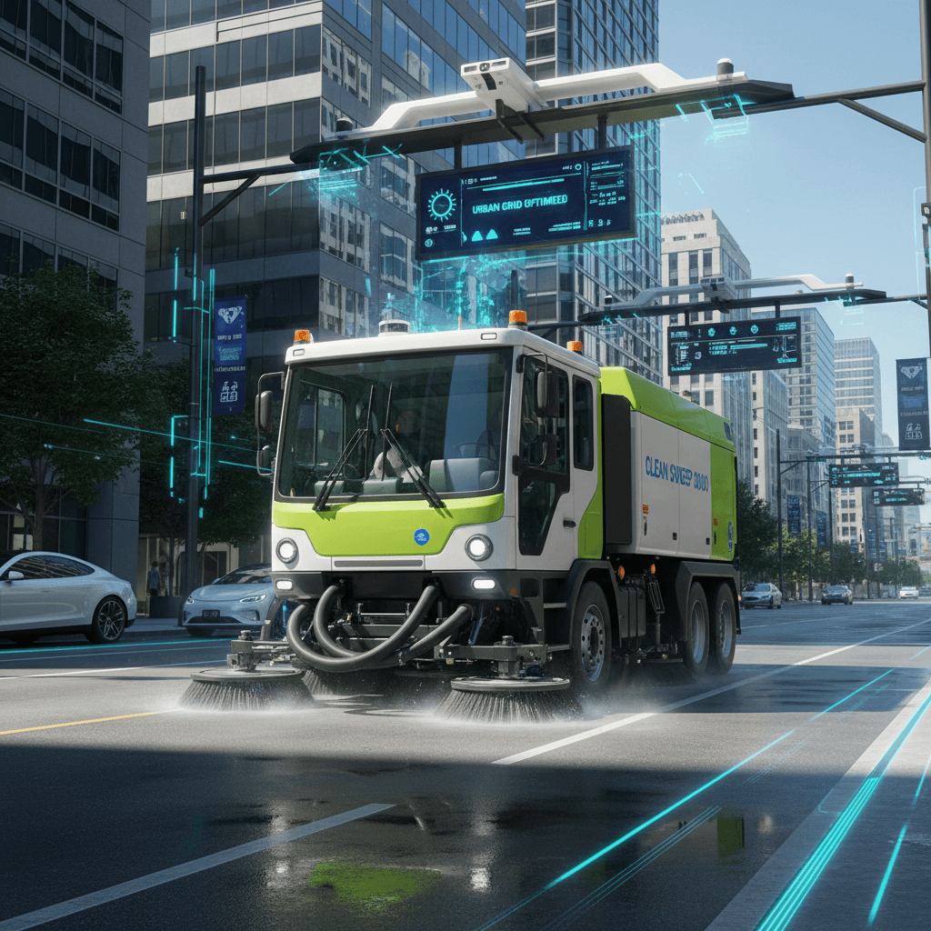 Level 4 autonomous street sweeper in active deployment