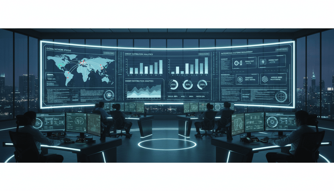 Command center with cybersecurity monitoring systems and autonomous vehicle fleet management