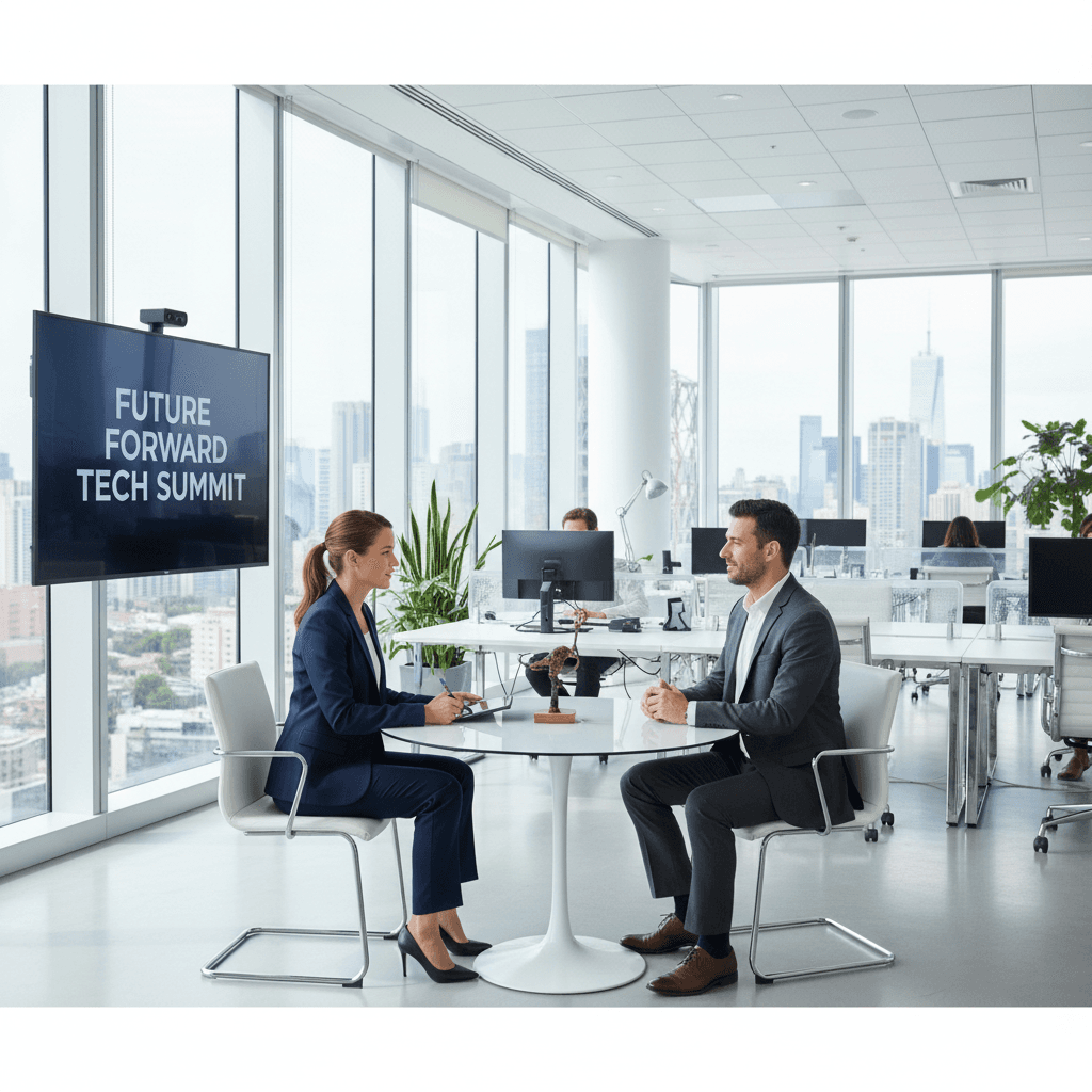 Media interview with INNOVATIOCITY executive