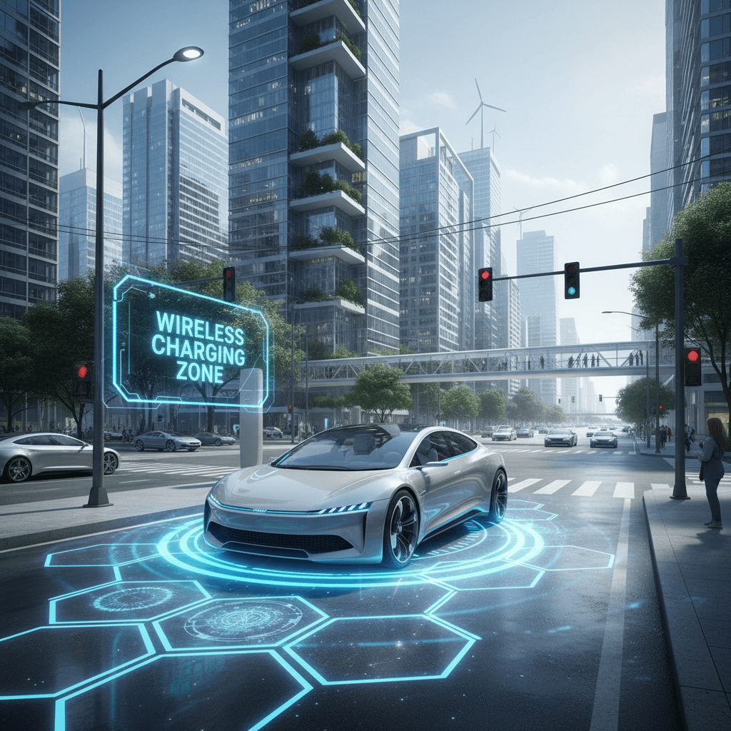 Wireless electric charging